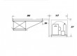 ''Hang-in'' koelunit voor een koelcel van 14-20 m³ inhoud type 4.